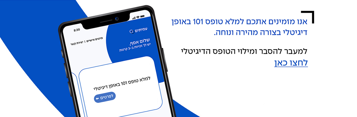 מילוי טופס 101